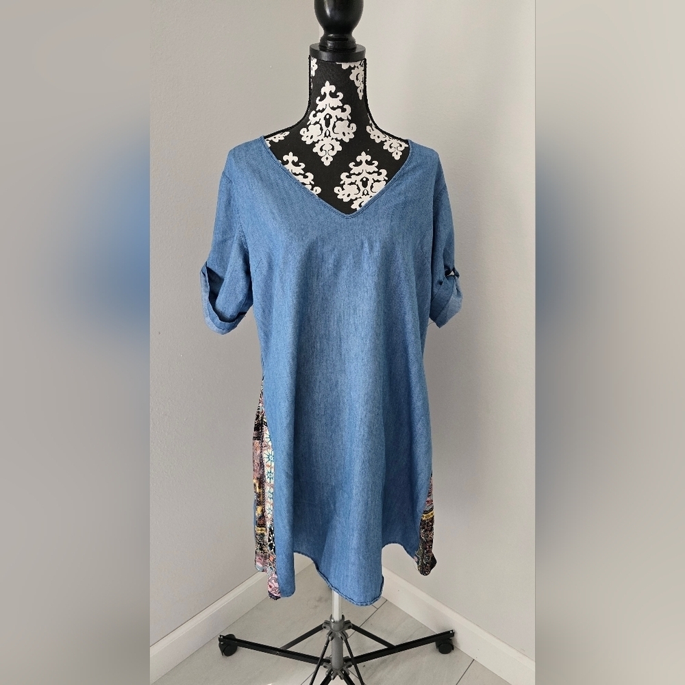 G. Kale denim dress. Size PXL